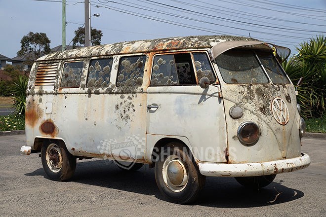 c1964 Volkswagen Kombi Split Window project sold for $29,250 in Shannons' Dec 2014 auction
