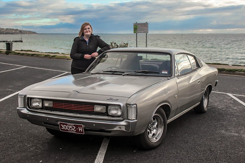 chrysler valiant charger Jacqui Dickin