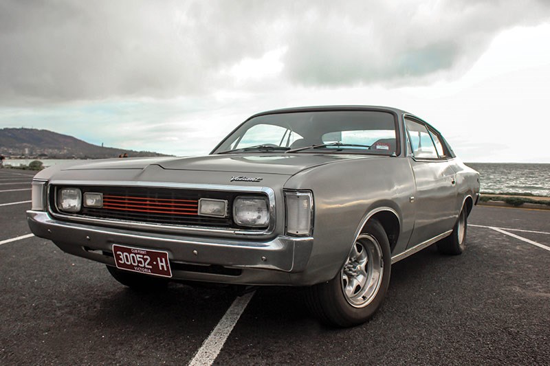 chrysler valiant charger after front