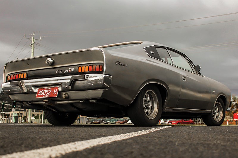 chrysler valiant charger after rear