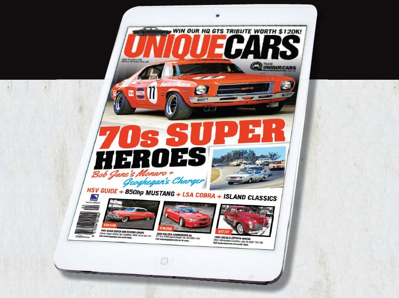 Unique Cars on iPad