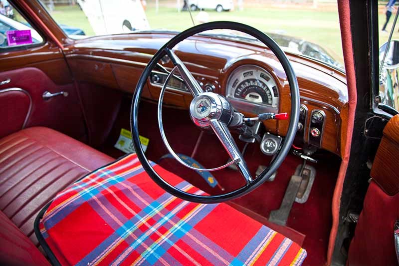 ford customline interior