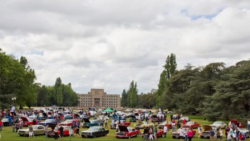 Canberra Mustang Show 2013. Photo: Spider Photography