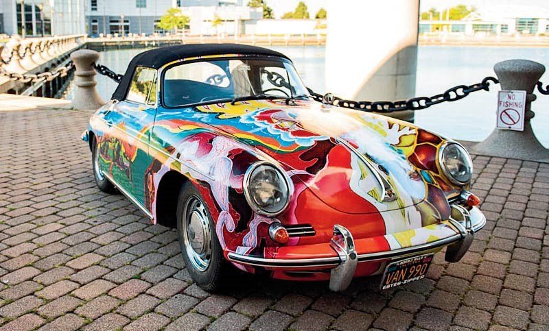 Janis Joplin's Porsche 356C Cabriolet