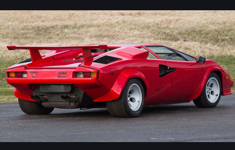 lamborghini countach lp5000 qv rear