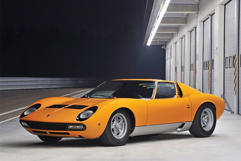 1972 Lamborghini Miura SV sold for $3.3m