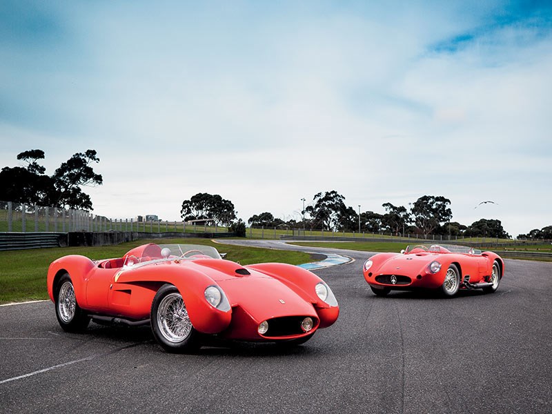 Ferrari Testa Rossa Pontoon & Maserati Tipo 54 Replicas