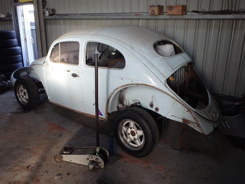 moving shed vw beetle 5