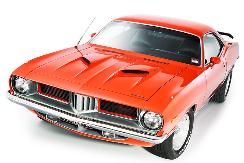 plymouth barracuda front