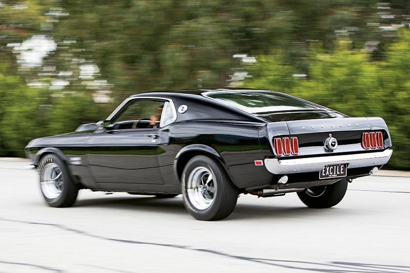 1969 Ford Mustang Boss 429: past blast