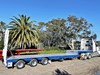 2022 AAA 45' LOW LOADER WITH RAMPS AND AIRBAG SUSPENSION