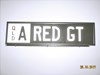PERSONAL PLATES OF QUEENSLAND A RED GT