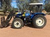 2010 NEW HOLLAND TT75 AND LOADER