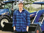 Emma Poole takes on ambassador role for New Holland