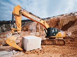 Case study: Case CX470C excavator at work in the Botticino marble quarries