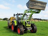 Claas Arion 620C tractor.