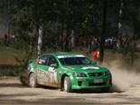 Crowd thriller Commodore in Bosch Australian Rally Championship