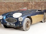 1953 Austin Healey '100' special test car fetches over a million