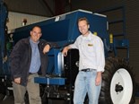 From left: Wade Smith from Agrowplow and Shannon McNab of Davimac