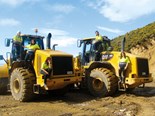 One of C and D Landfill's two Cat 966H wheel loaders.
