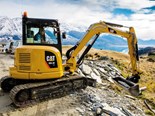 For a mini excavator the Cat 305.5 E-Series certainly packs a lot of punch.