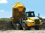The Astra ADT40C's low centre of gravity makes it an excellent dump truck over rough terrain.