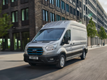 The new Ford E-Transits will be delivered to Penske this year