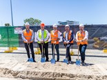 DP World has broken ground on its latest Brisbane Container Park