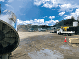 Product feature: Dust suppression units