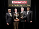 Brown and Hurley Darra voted 2008 Kenworth Dealer of the Year