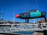 Emirates Team NZ launch hydrogen-powered foiling chase boat