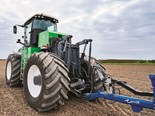 The company has designed the tractor to accommodate larger biomethane tanks to extend the hours of operation