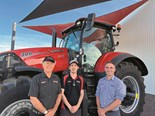 Sunrise Ag owners Steve and Luke Ayling, and O’Connors CEO Gareth Webb