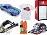 Firebird diecast model + BMW M cap + Escort t-shirt - Gearbox 462