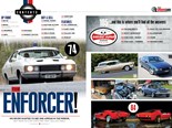 Ford XC V8 cop car headlines new Unique Cars mag