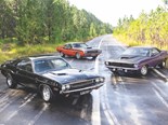 A triple-threat of a T/A Challenger, AAR 'Cuda and R/T Challenger