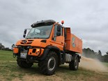 Taking the Mercedes-Benz U430 Unimog for a drive