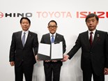 Japanese auto trio in truck technology link
