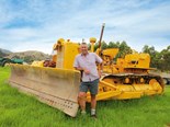 Vintage bulldozer enthusiasts in Gisborne