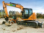 Case CX145C excavator & 821F loader
