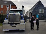 Money raised from trucking show donated to charities