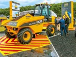 New construction equipment on display at Plantworx 2017