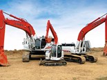 Link-Belt 350 X4 Long Front excavator release