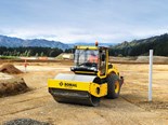 Wellington Pipeline's 13-tonne BOMAG BW213D smoothes the rough