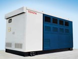 Toyota tests hydrogen fuel cell generator