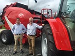 Lely Country manager, Peter Vis, and AGCO NZ manager, Peter Scott