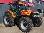 Hot tractor on display at Fieldays