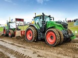 NZ Agricultural Fieldays tractor pull