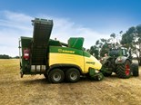 Krone introduces mobile pellet harvester in Australia