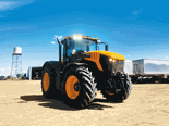 The Fastrac 8330 uses the well-known 8.4L Agco Power engine